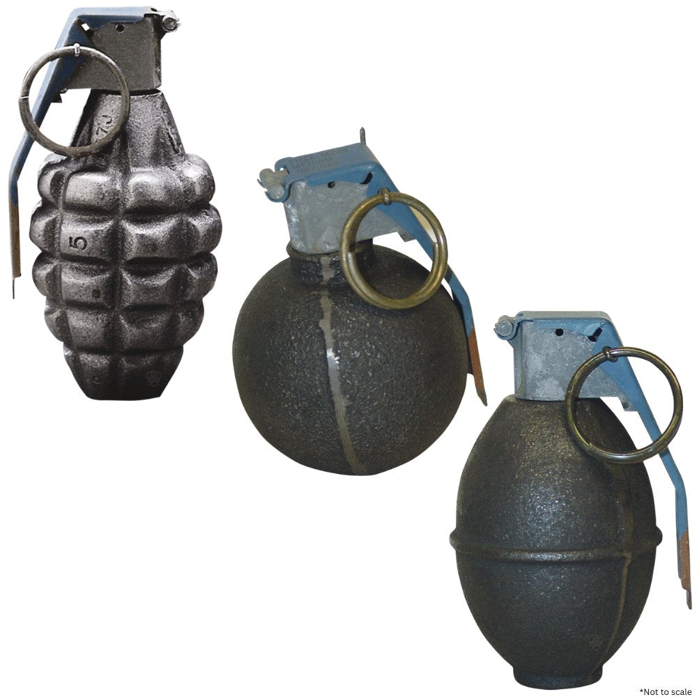 5ive Star Gear Inert Grenade Paperweight - Pineapple, Baseball, or Lemon Shaped - Survival & Outdoors